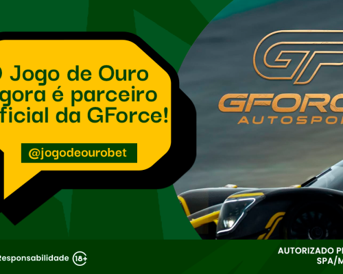 GForce Autosport Fecha Parceria com Jogo de Ouro e Promete Novas Experiências no Mundo dos Esportes